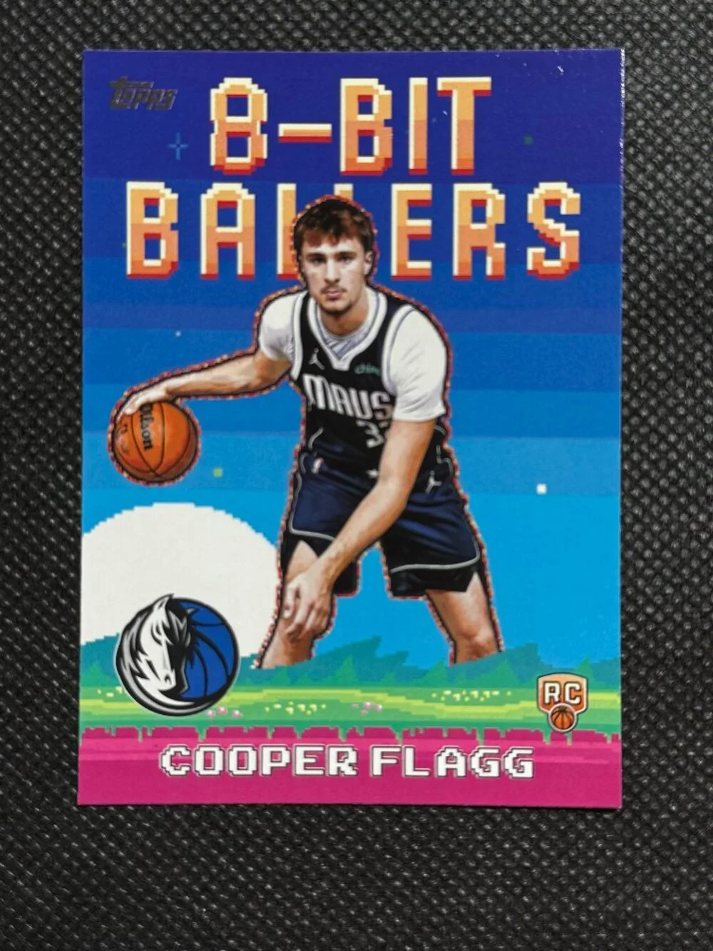 COOPER FLAGG RC 2025-26 Topps 8-Bit Ballers ROOKIE #8B-31 DALLAS MAVERICKS